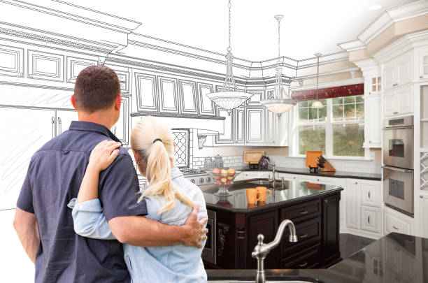 Professional Kitchen Remodeling technician working in Odenton, MD